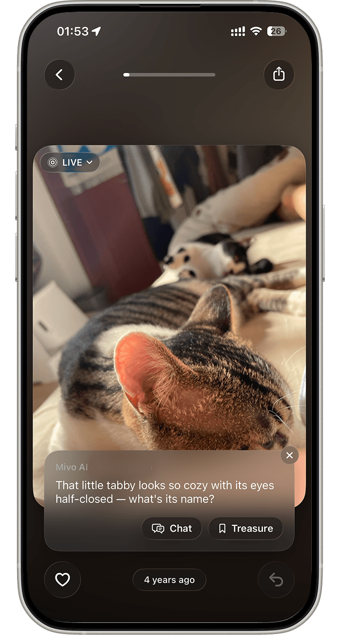 Mivo AI conversation App Store screenshot